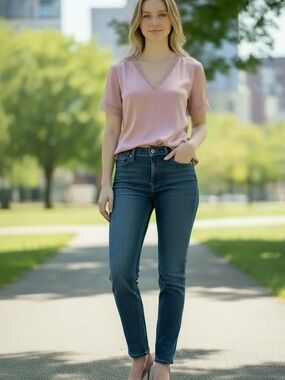 Levi's Red Tag Women's Slim High-Rise Jeans in Dark Blue